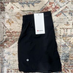 lululemon athletica Men's Black Athletic Shorts